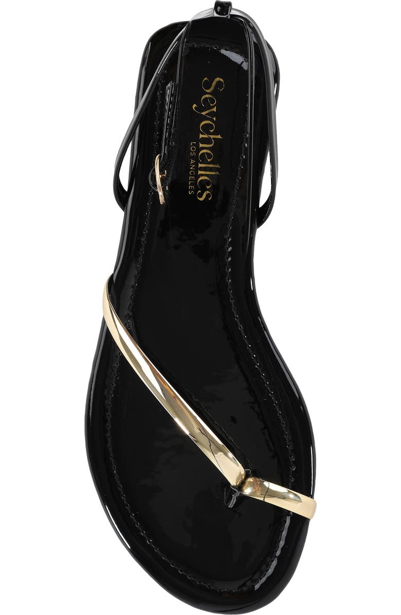 Seychelles A Little Extra Ankle Strap Sandal, Alternate, color, Black