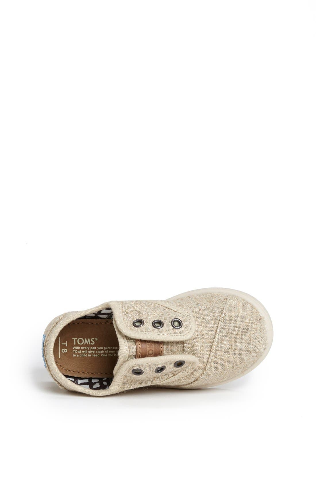 'Cordones - Tiny' Burlap Slip-On, Alternate, color, NATURAL