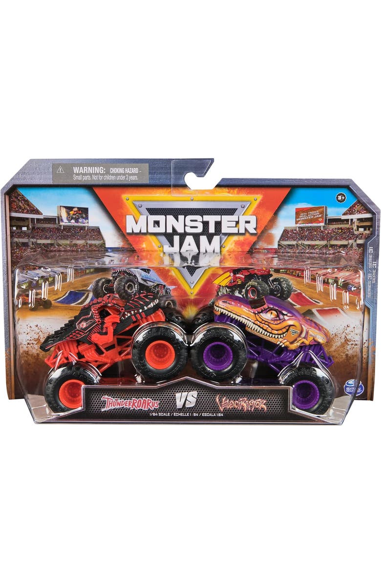 Grave Digger Thunderoar VS Velicoraptor, Main, color, Multi Color