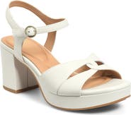 Söfft Lucille Ankle Strap Platform Sandal