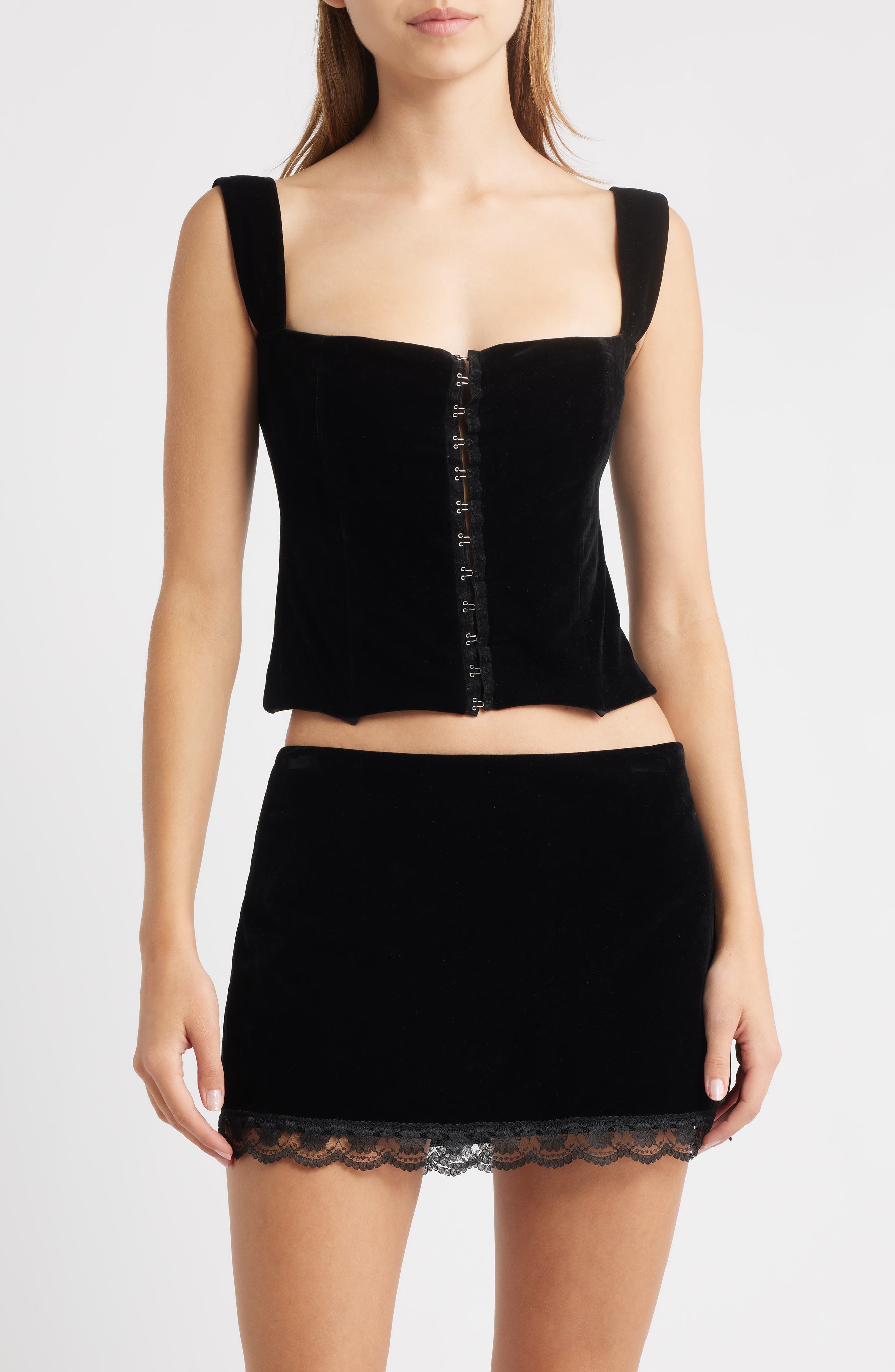 Bella Venice The Ambrose Corset Top in Black 