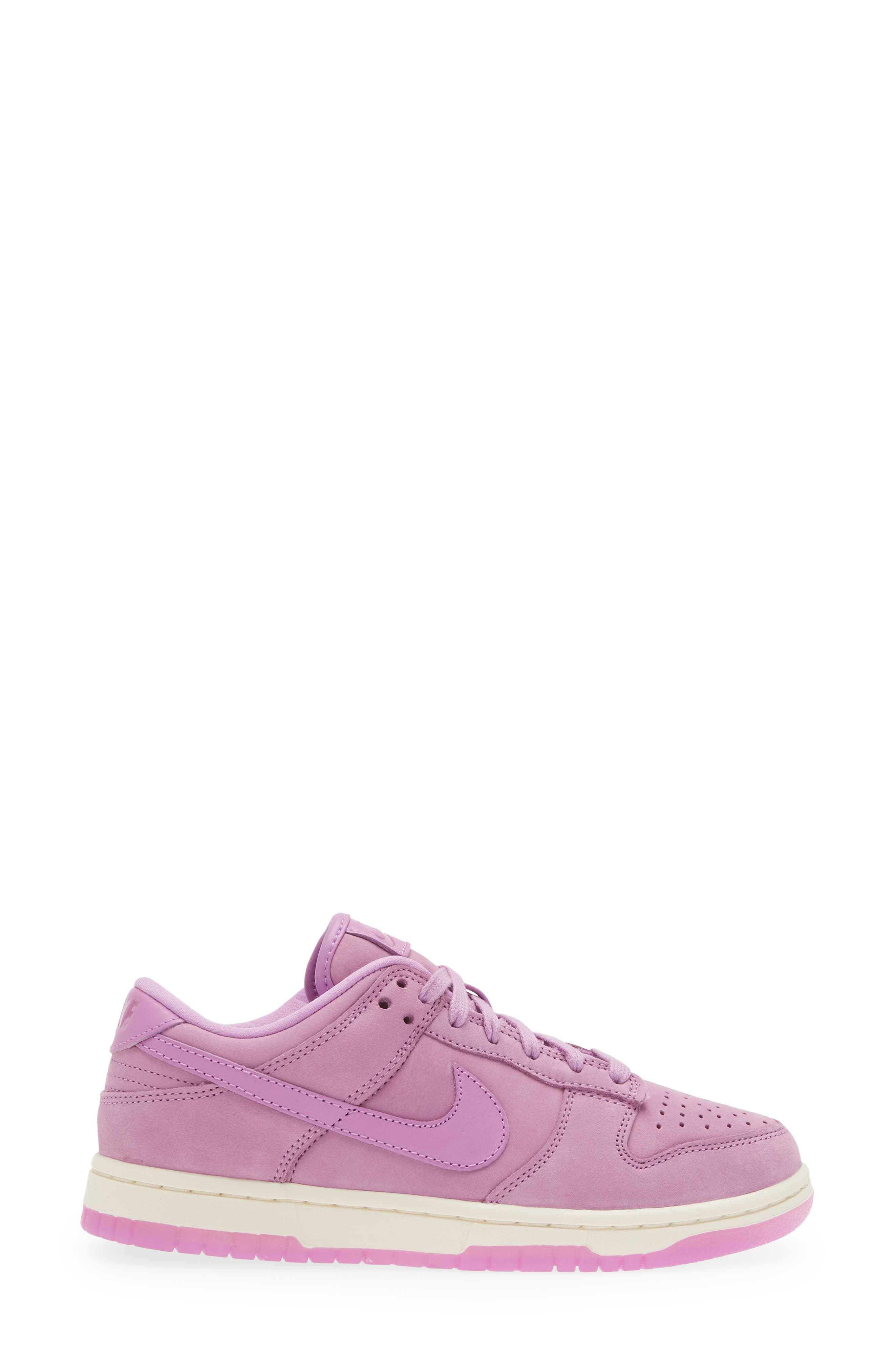Dunk Low Premium Sneaker, Alternate, color, RUSH FUCHSIA/ RUSH FUCHSIA