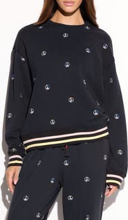 Spiritual Gangster Astrid Relaxed Fit Cotton Blend Sweatshirt