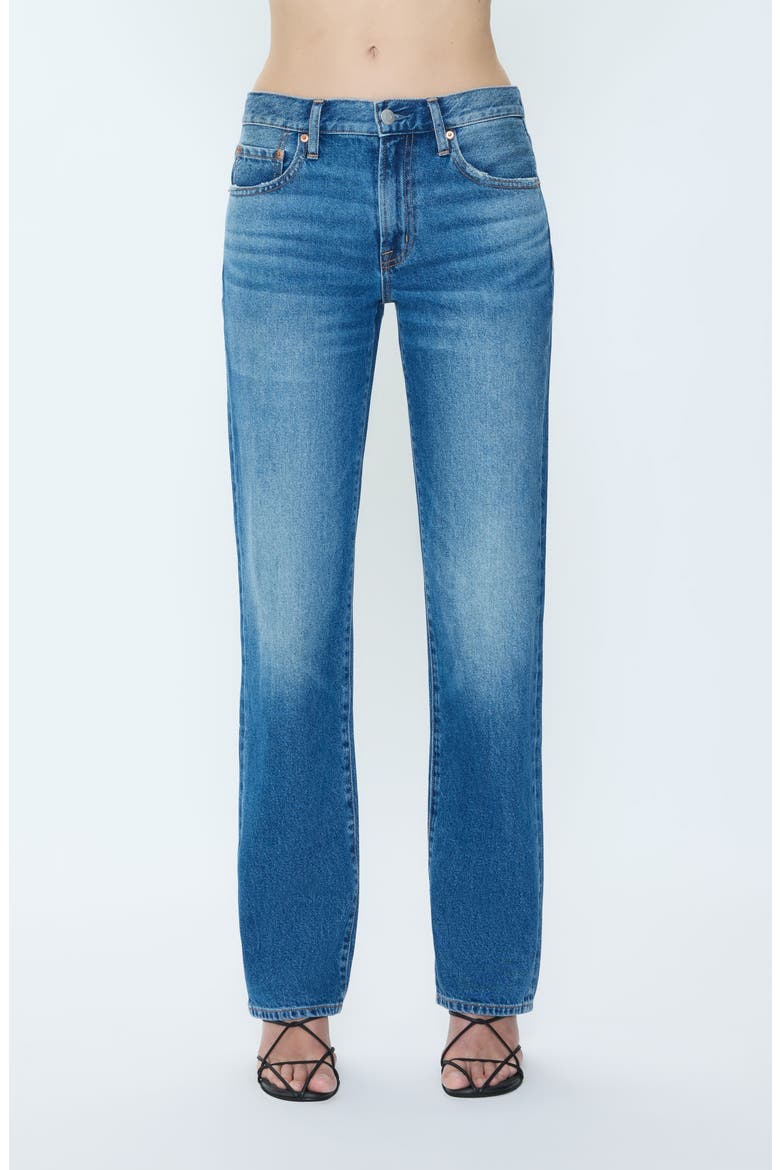 Issa Ankle Straight Leg Jeans, Main, color, SORENSEN