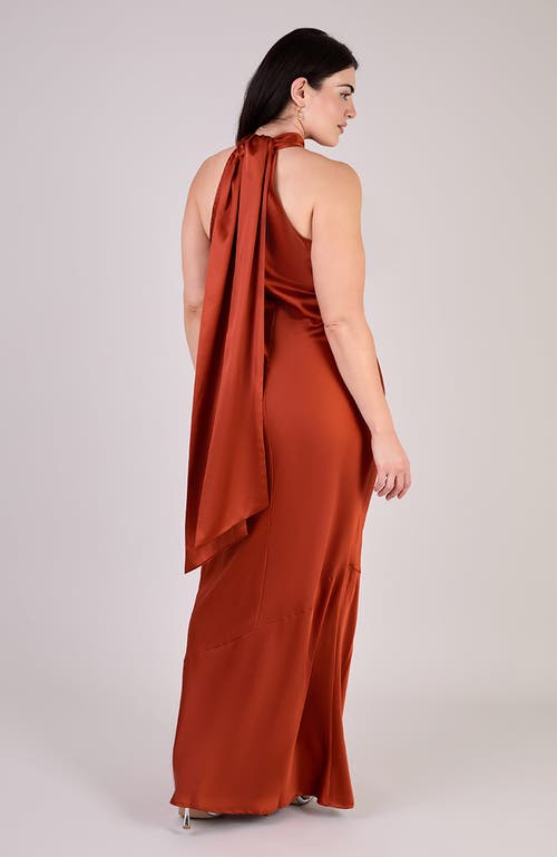 Rewritten Roma Halterneck Dress