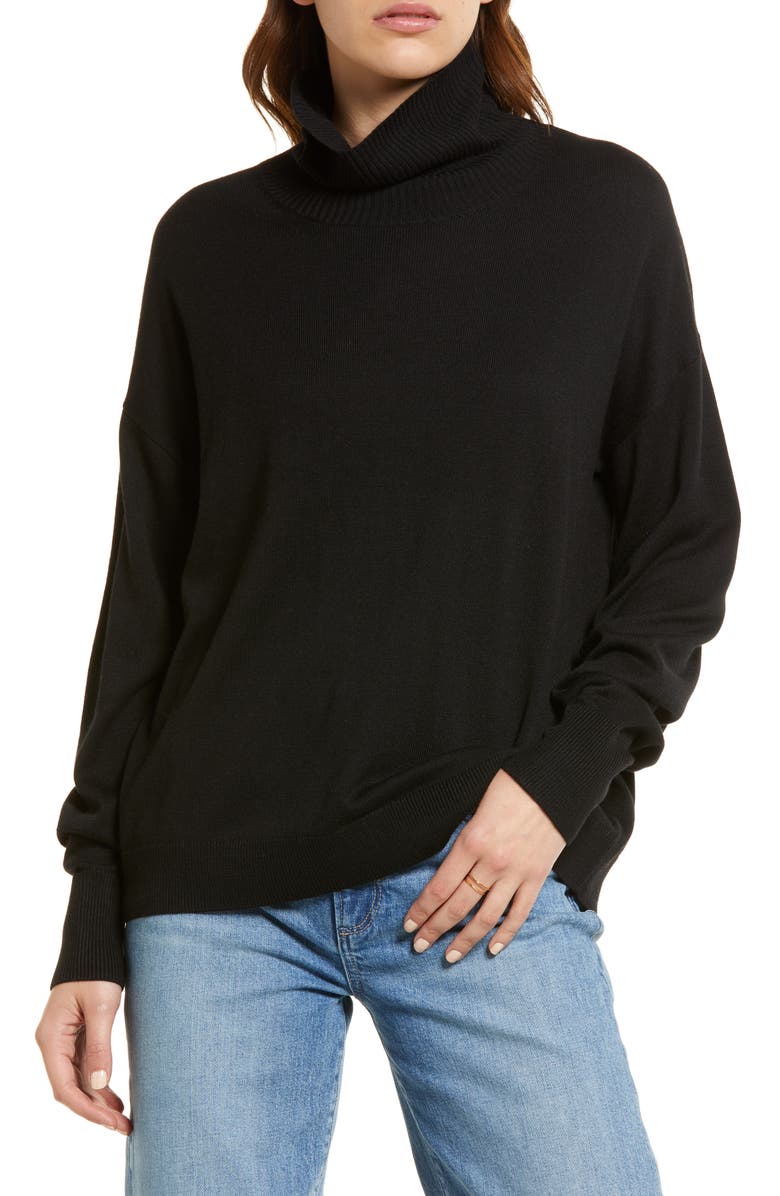 Treasure & Bond Turtleneck Sweater, Main, color,