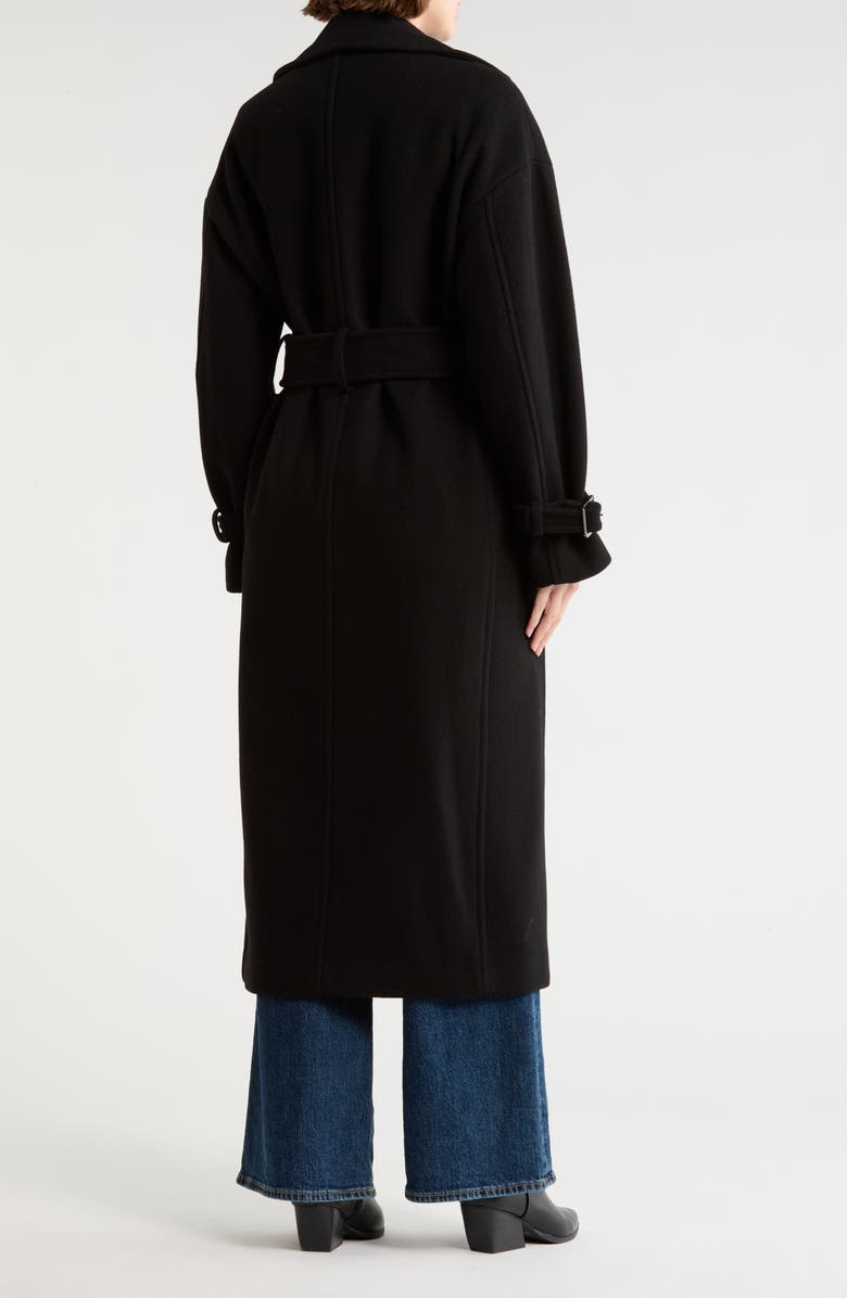 Michael Kors Double Breasted Maxi Coat, Alternate, color, 
