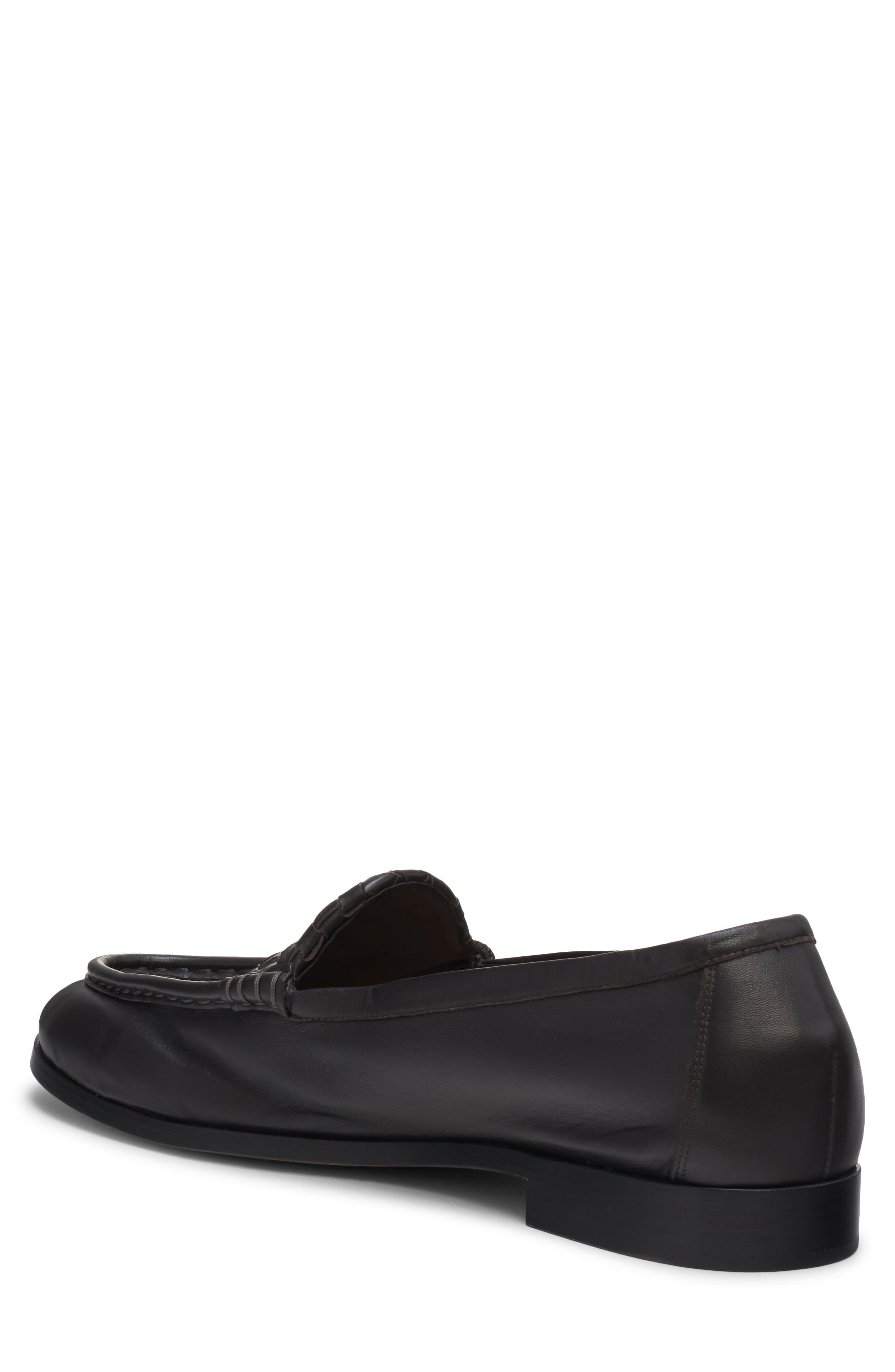 Bottega Veneta Silenzio Leather Loafer, Alternate, color, 2006 Espresso
