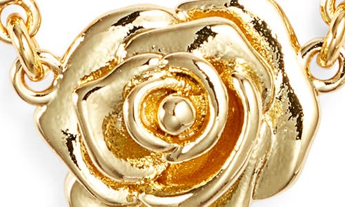 Vidakush Blooming Rose Necklace In Gold