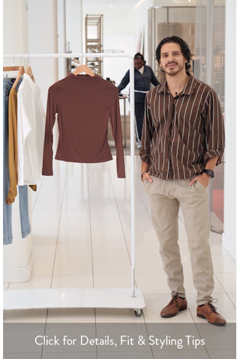 Mock Neck Top video