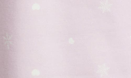Happy Camp3r Snow Angel Core Wide Leg Sweatpants In Pink