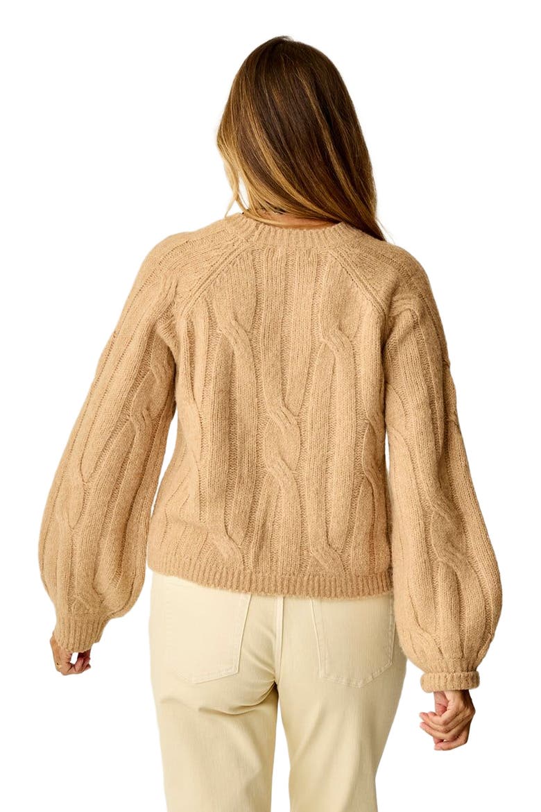 Eloise Wool Sweater, Alternate, color, Camel