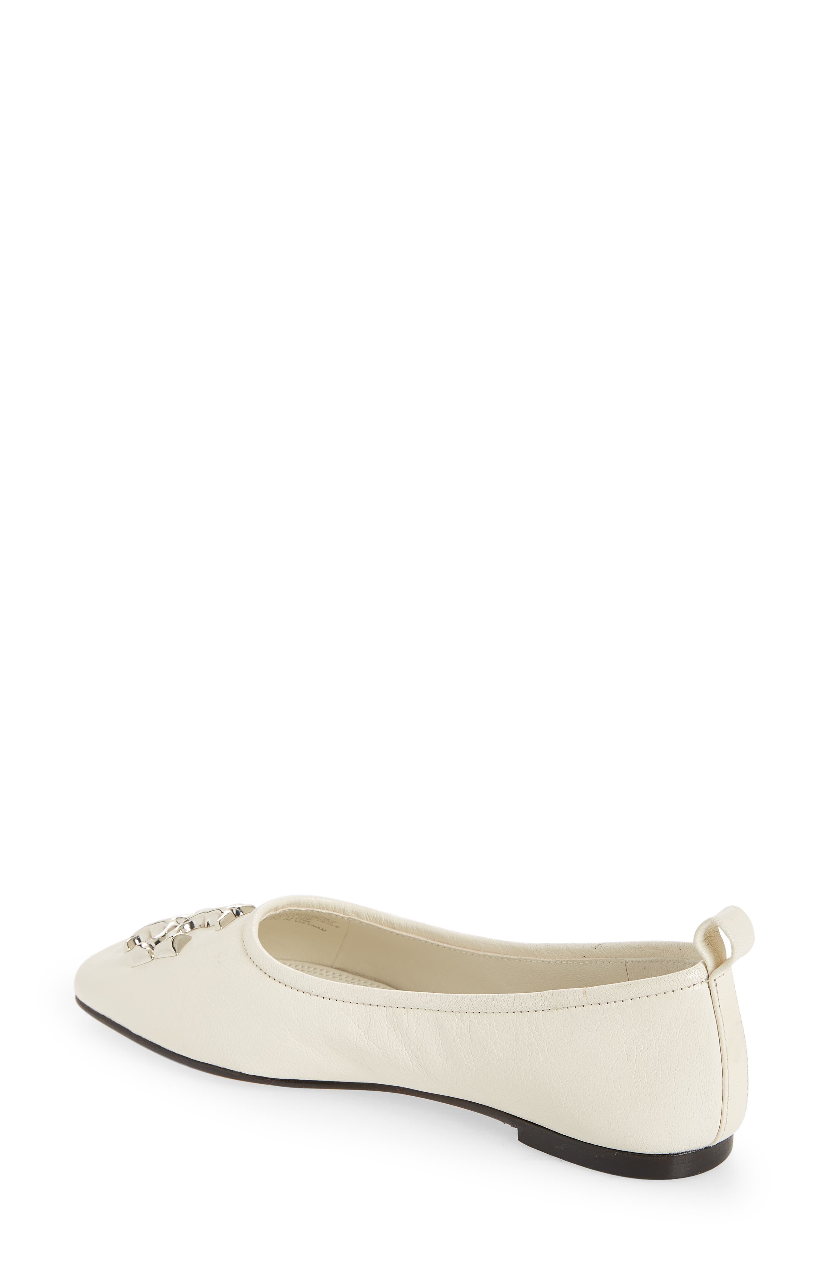Eleanor Ballet Flat, Alternate, color, NEW IVORY