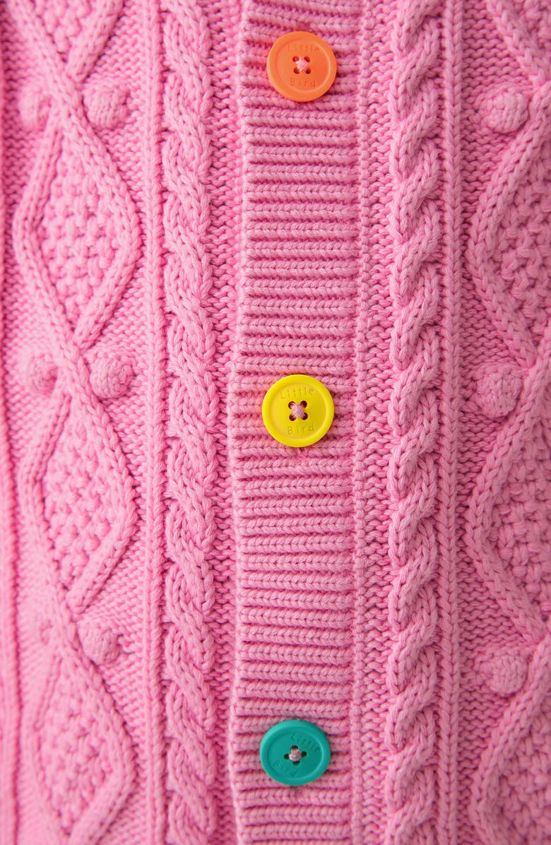 Little Bird Kids' Cable Cotton Cardigan, Alternate, color, 
