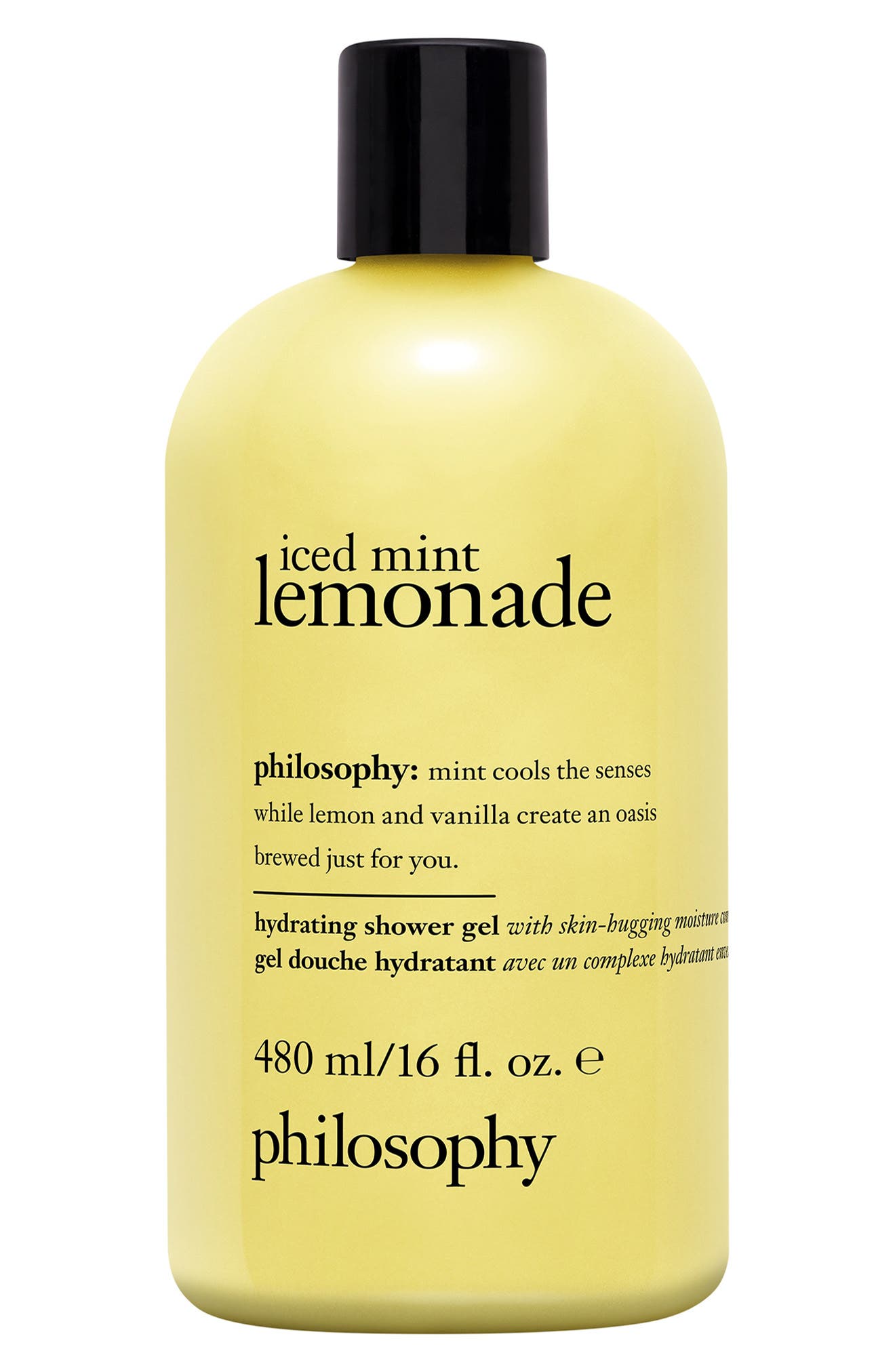 philosophy iced mint lemondae hydrating shower gel