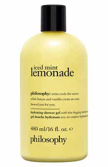 philosophy iced mint lemondae hydrating shower gel