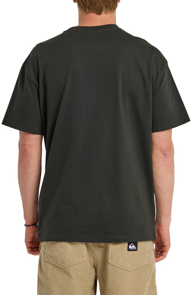 Quiksilver Vortex Cotton Graphic T-Shirt, Alternate, color, Phantom