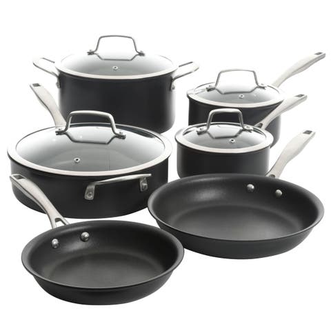 Arbor Heights 10 Piece Nonstick Aluminum Cookware Set
