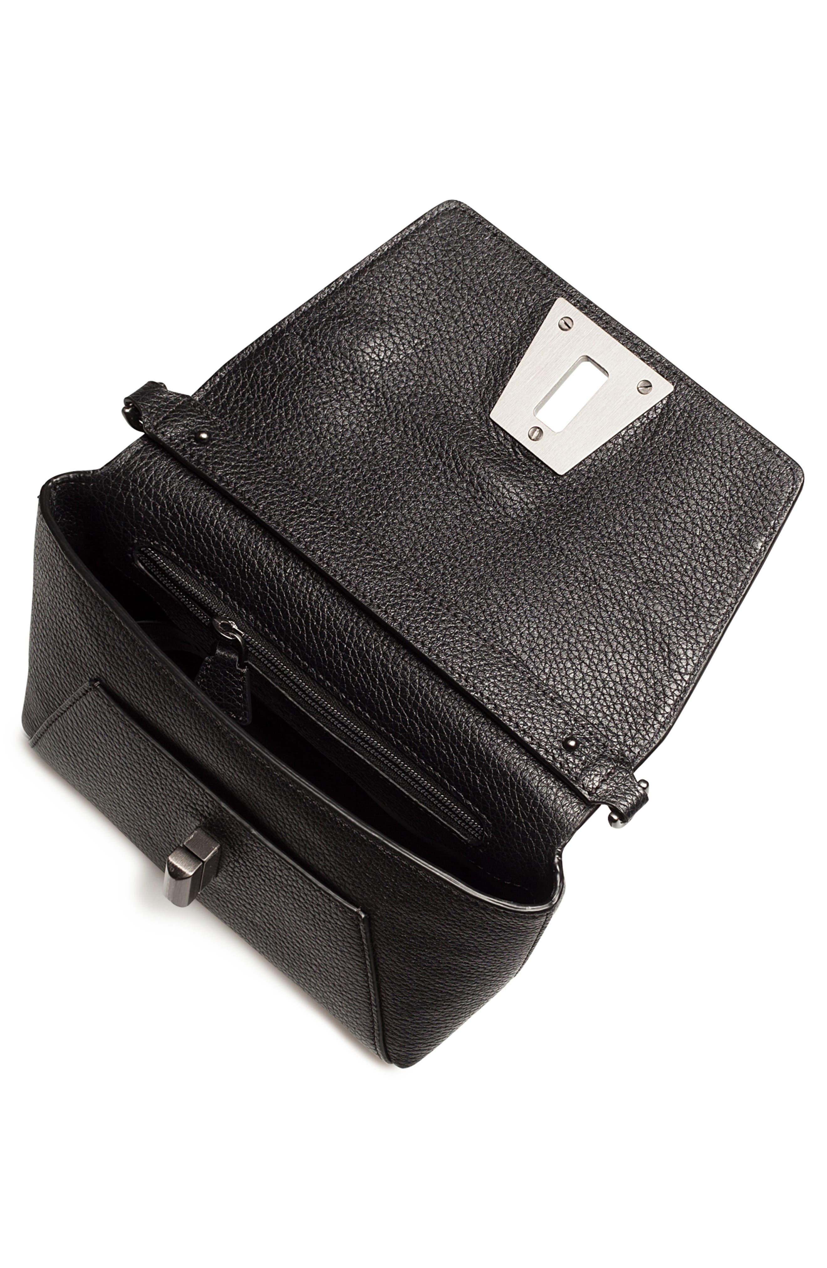 Akris Little Anouk Leather Crossbody Bag, Alternate, color, 