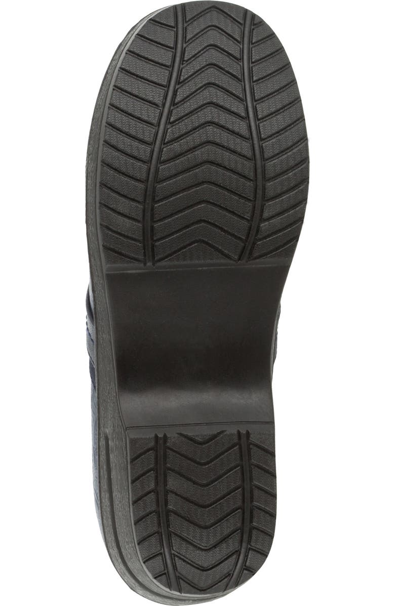 EASY STREET Origin Embossed Comfort Slip-On Clog - Multiple Widths Available, Alternate, color, Navy Tool