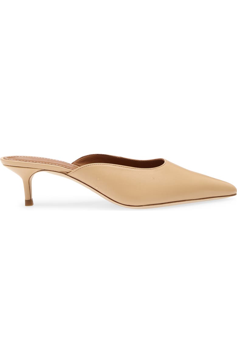 STAUD Sebastian Kitten Heel Mule, Alternate, color, Porcini