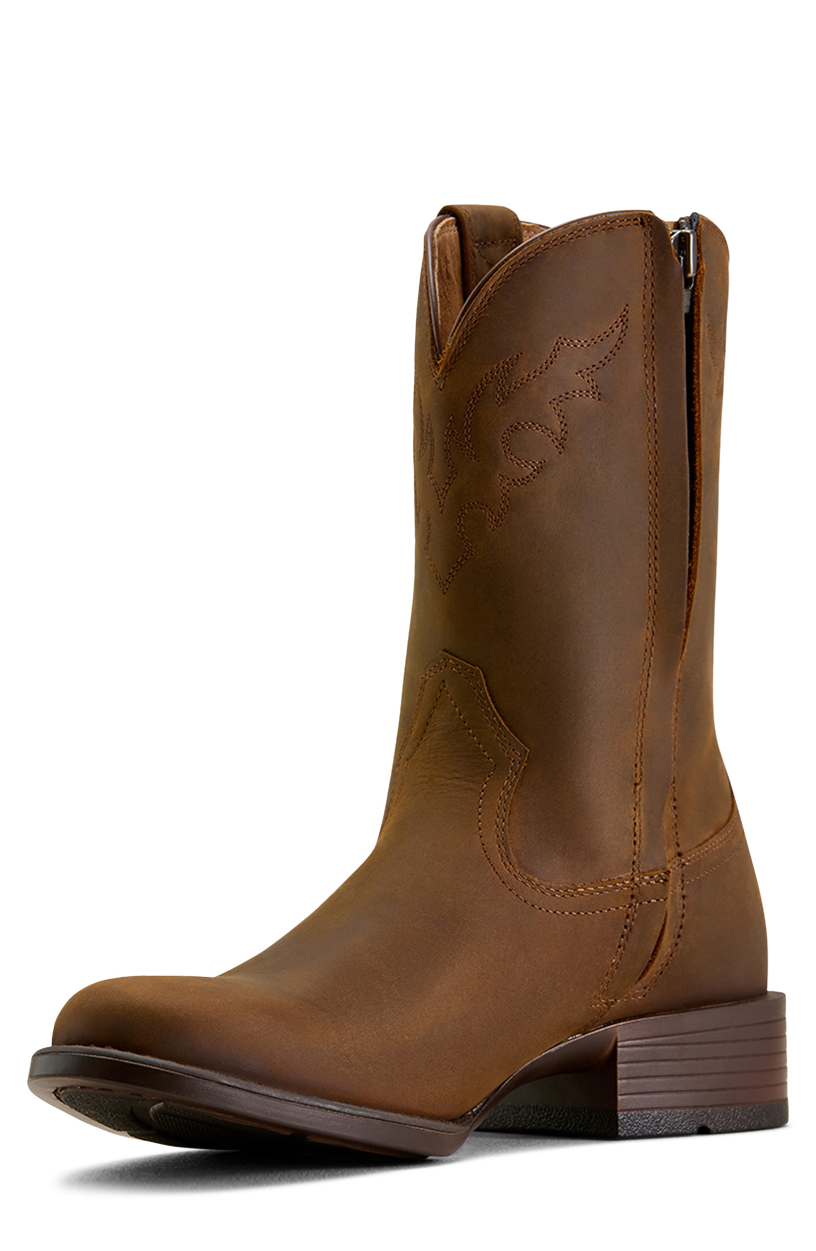 Ariat Sonoro Roper Toe Western Boot, Alternate, color, 