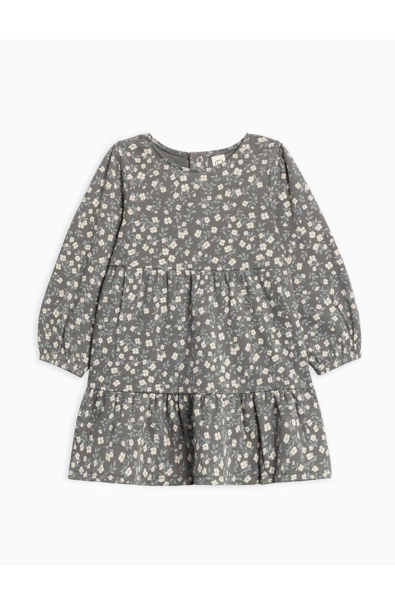 Colored Organics Organic Cotton Sofia Long Sleeve Tiered Dress, Main, color, 