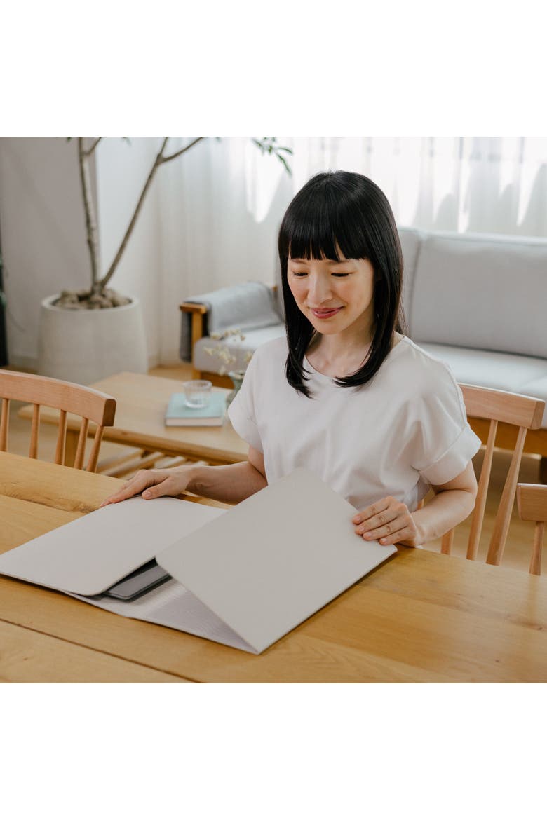 KonMari Hybrid Laptop Sleeve 14", Alternate, color, Stone
