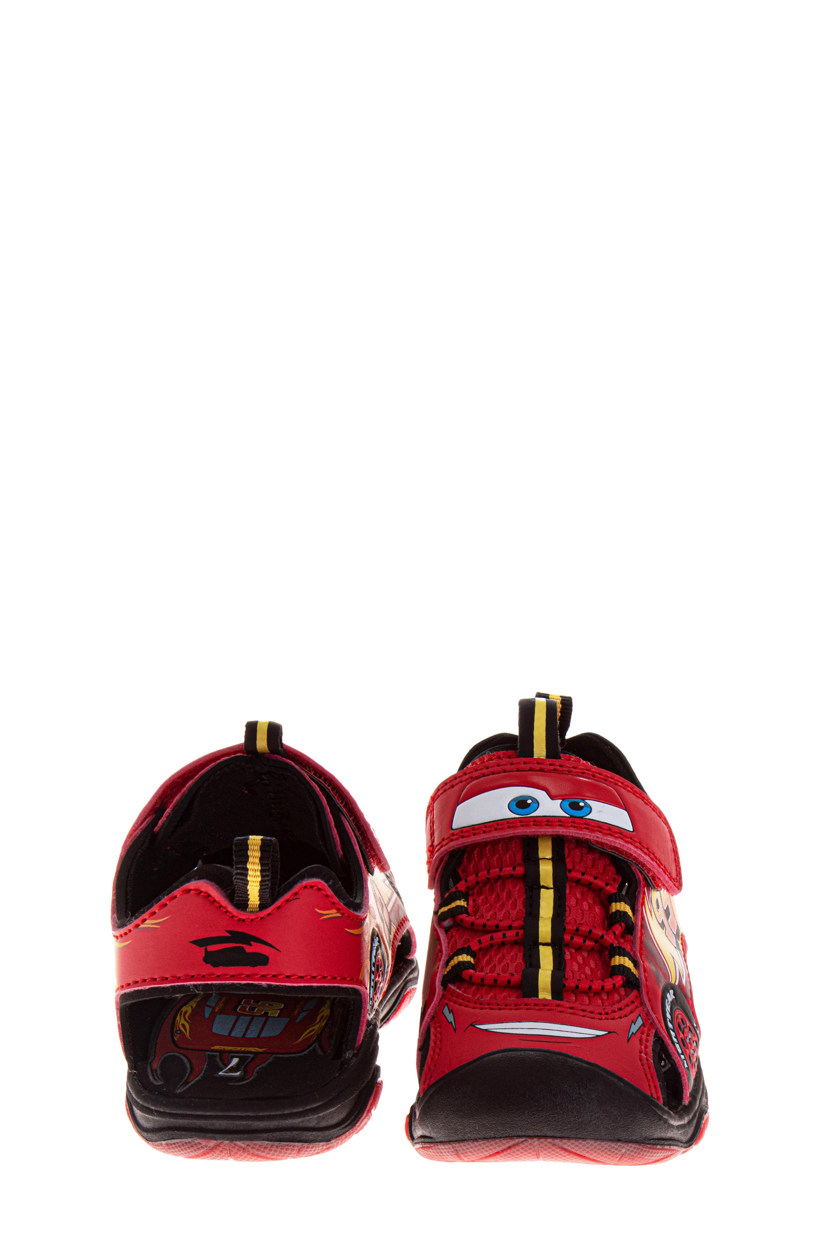 Kids' Disney® Pixar® Cars Lightning McQueen Sneaker, Alternate, color, RED