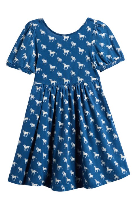 Print Jersey Ballerina Dress