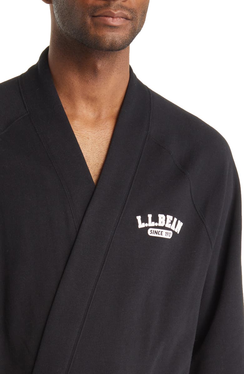 L.L.Bean 1912 Lightweight Fleece Robe, Alternate, color, 