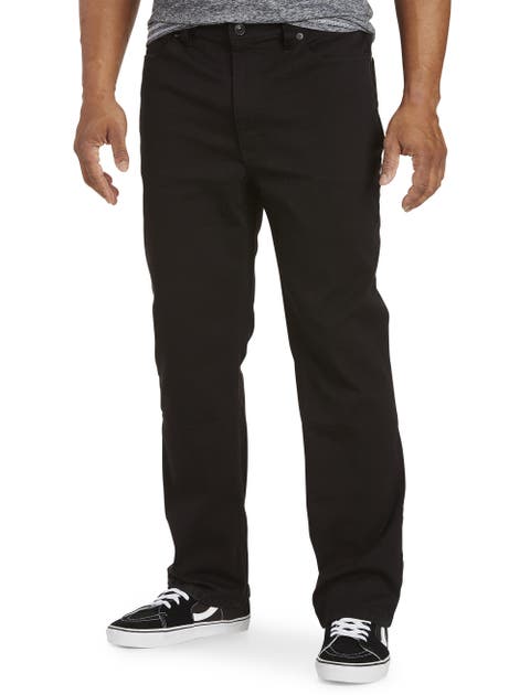 Big & Tall Black Athletic-Fit Stretch Jeans