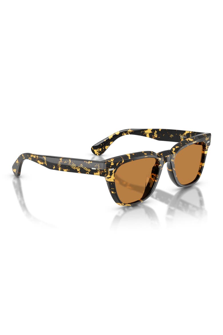 Rueny 51mm Pillow Sunglasses, Alternate, color, TOKYO TORTOISE / COGNAC