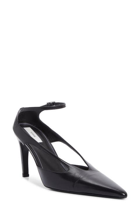 Strappy Pointed Toe Pump (Women)