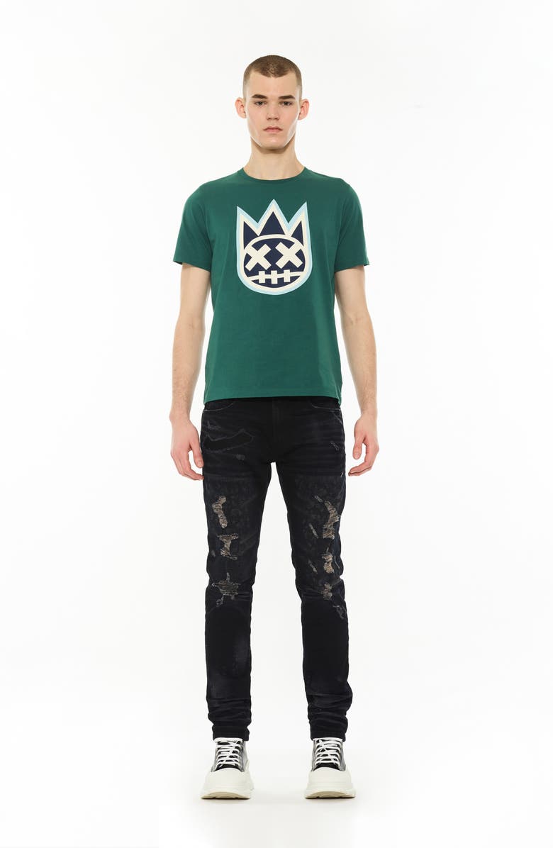 Cult of Individuality Rocker Slim Fit Straight Leg Jeans, Alternate, color,