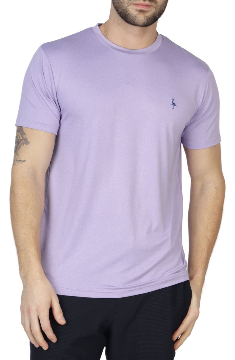 TailorByrd Mélange Performance T-Shirt, Main, color, Cloudberry