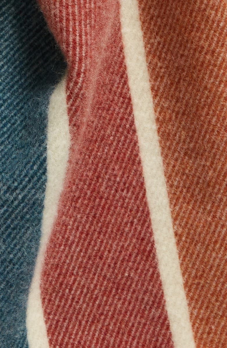 Faherty Sun & Wave Wool Scarf, Alternate, color,