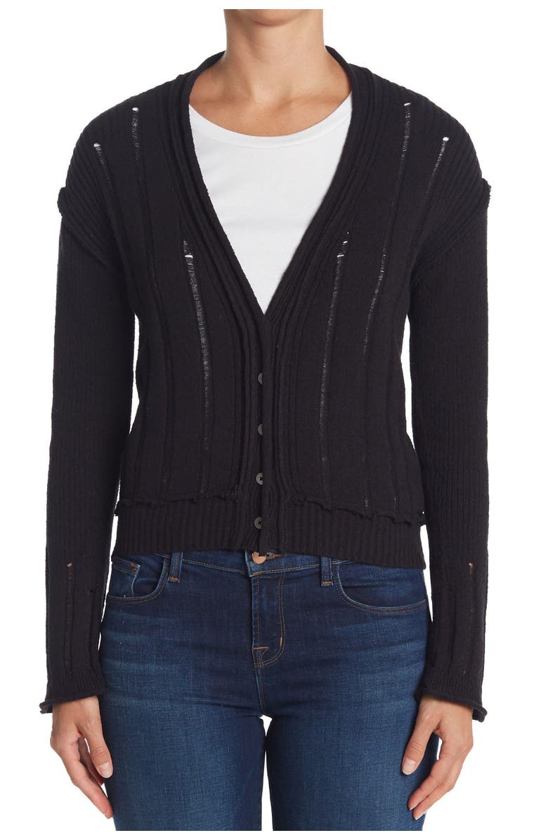 Free People Stevie Knit Cardigan, Alternate, color, 