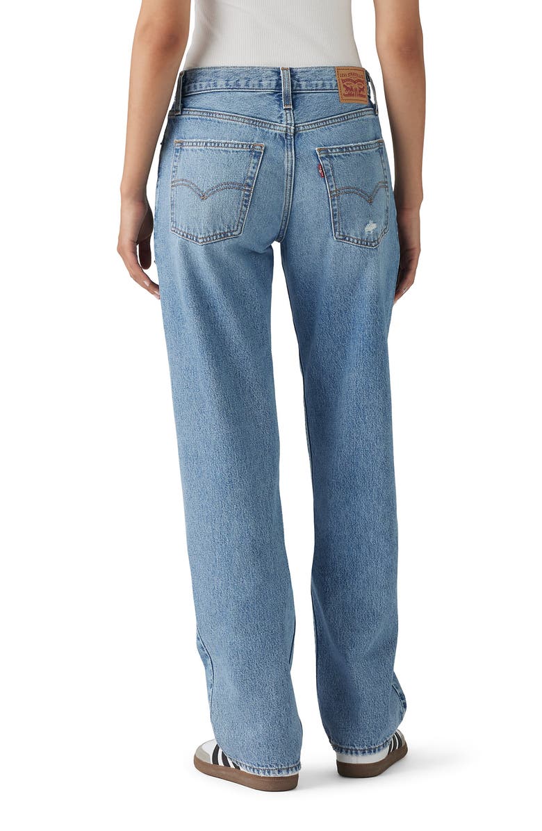 Levi's<sup>®</sup> '94 Ripped Mid Rise Baggy Wide Leg Jeans, Alternate, color, Feeling Great