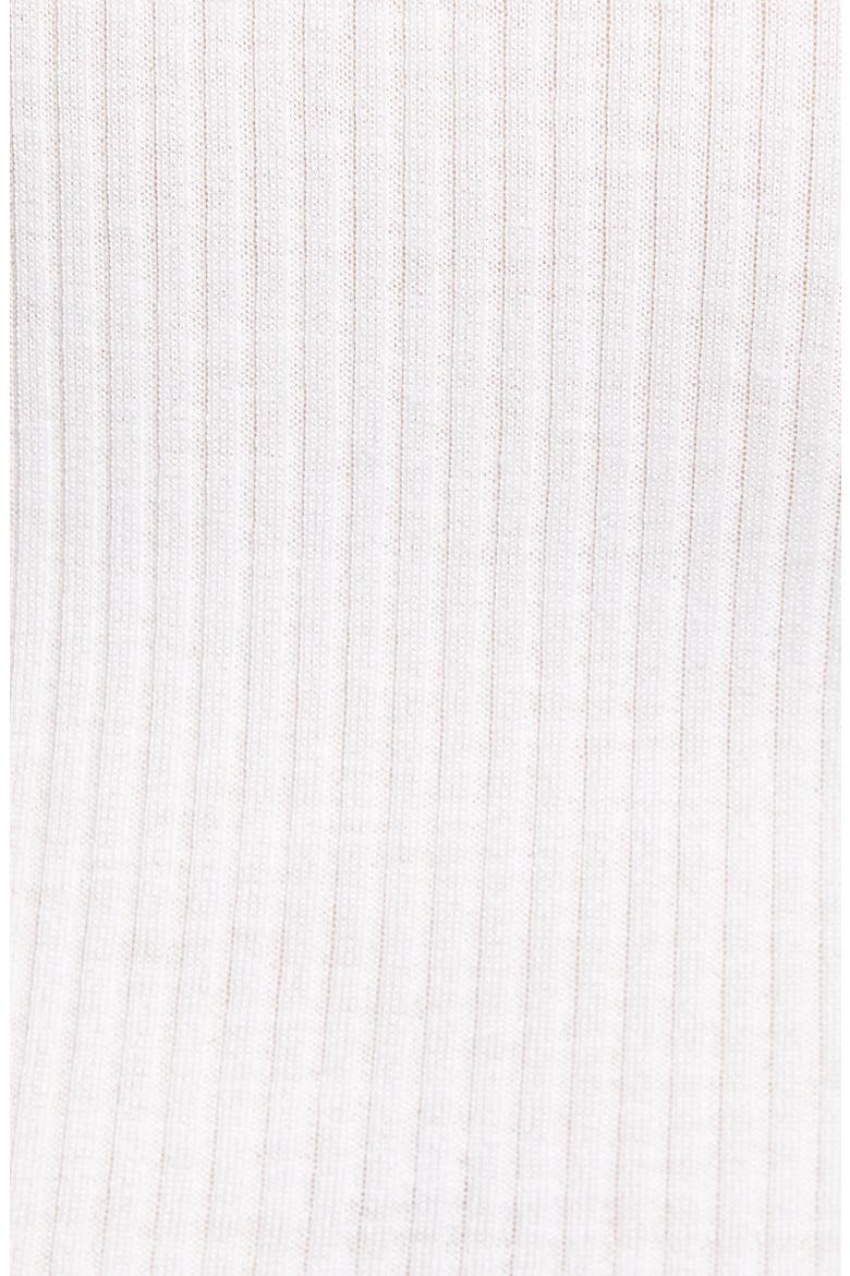 Lace Trim Rib Silk Blend Tank, Alternate, color, NEW WHITE