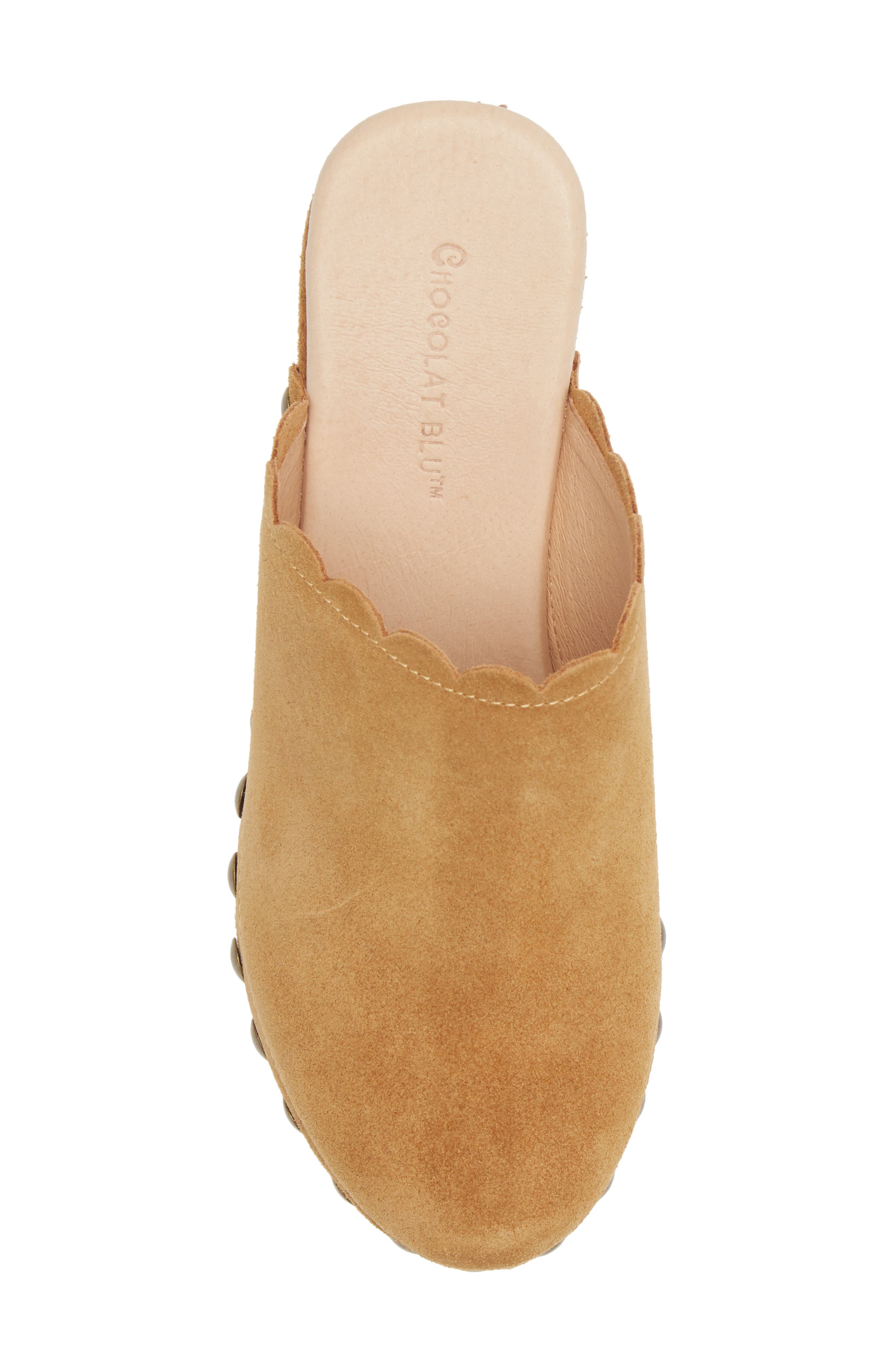Gemini Platform Clog, Alternate, color, TAN SUEDE