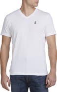 Psycho Bunny Logo V-Neck T-Shirt
