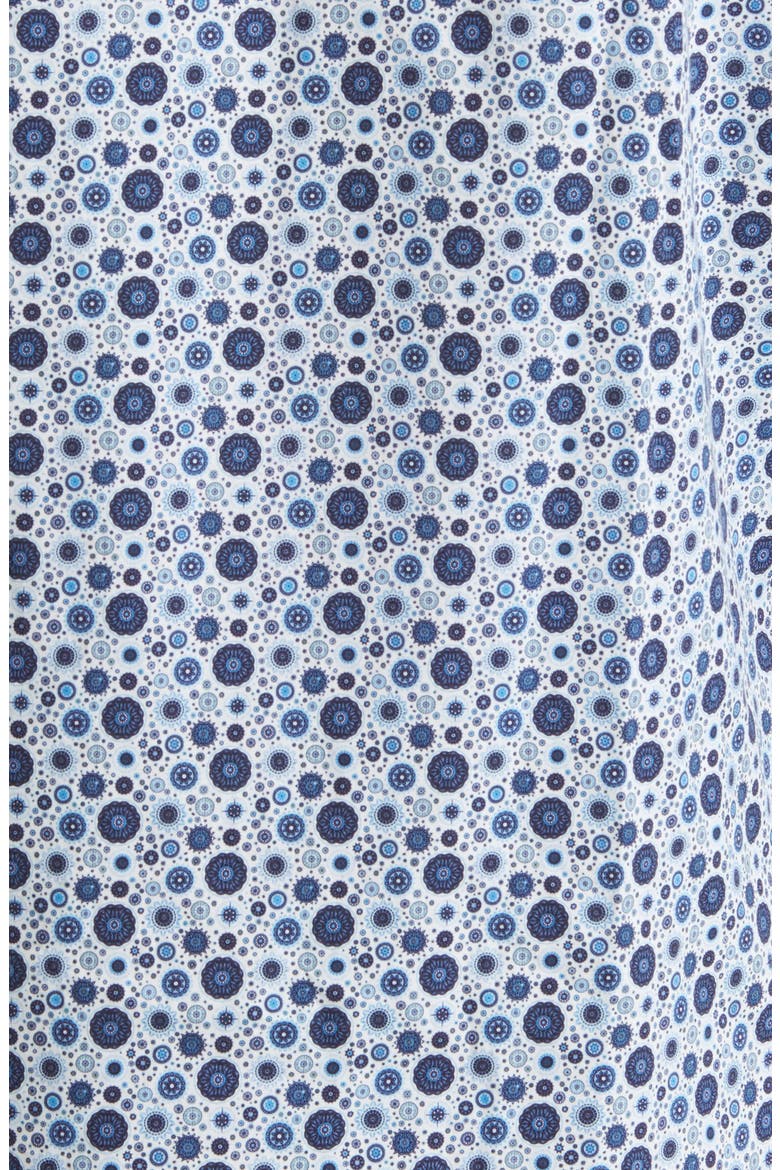 Harold Hi-Flex Stretch Cotton Button-Up Shirt, Alternate, color, NAVY