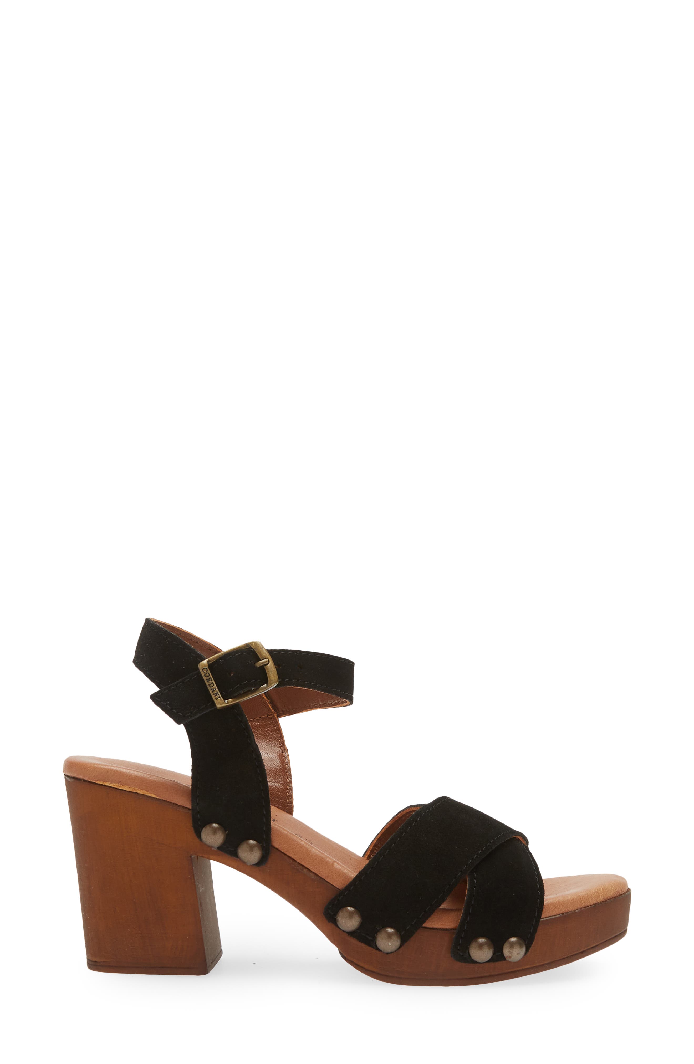 Cordani Wallis Platform Crisscross Sandal, Alternate, color, 
