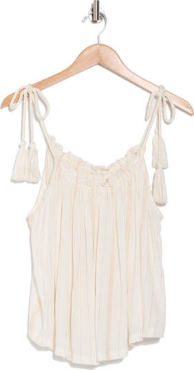 Stripe Cover-Up Tank Top
