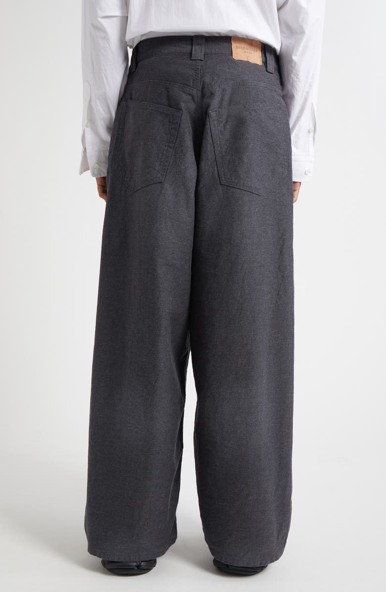 Balenciaga Trompe l'Oeil Jeans, Alternate, color, 1140 Anthracite