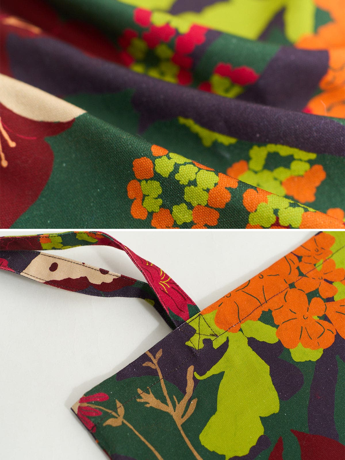 Lost Pattern FRIDA x LOST PATTERN "Frida's Garden" Tote Bag, Alternate, color, 