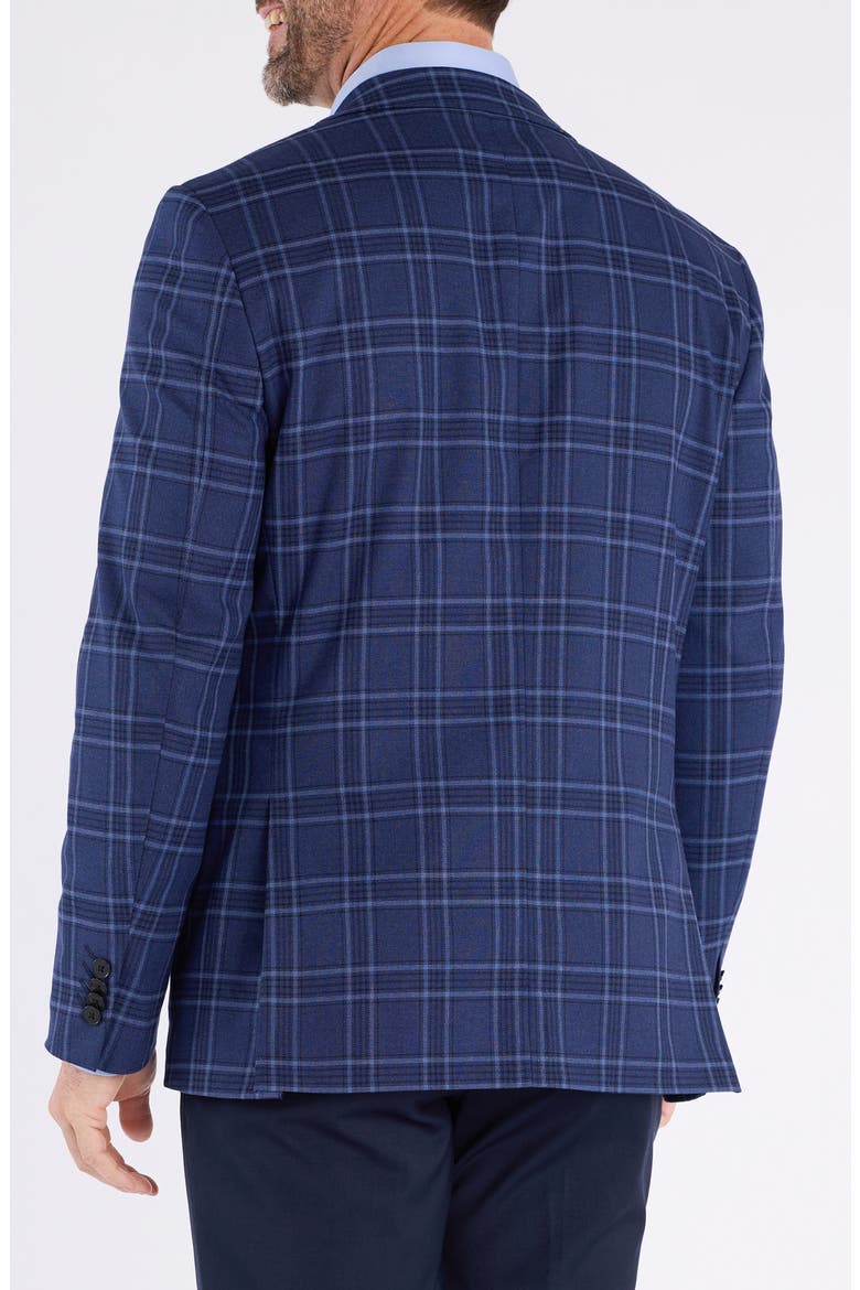 Navy Windowpane Plaid Sport Coat, Alternate, color, NAVY