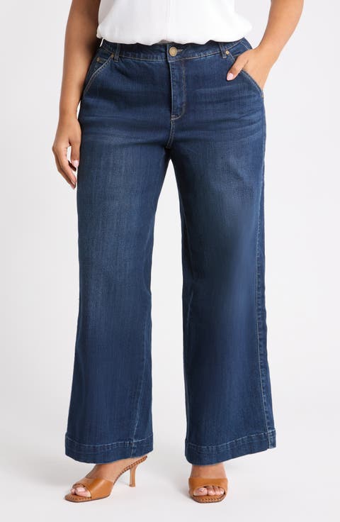 Skyrise Wide Leg Jeans