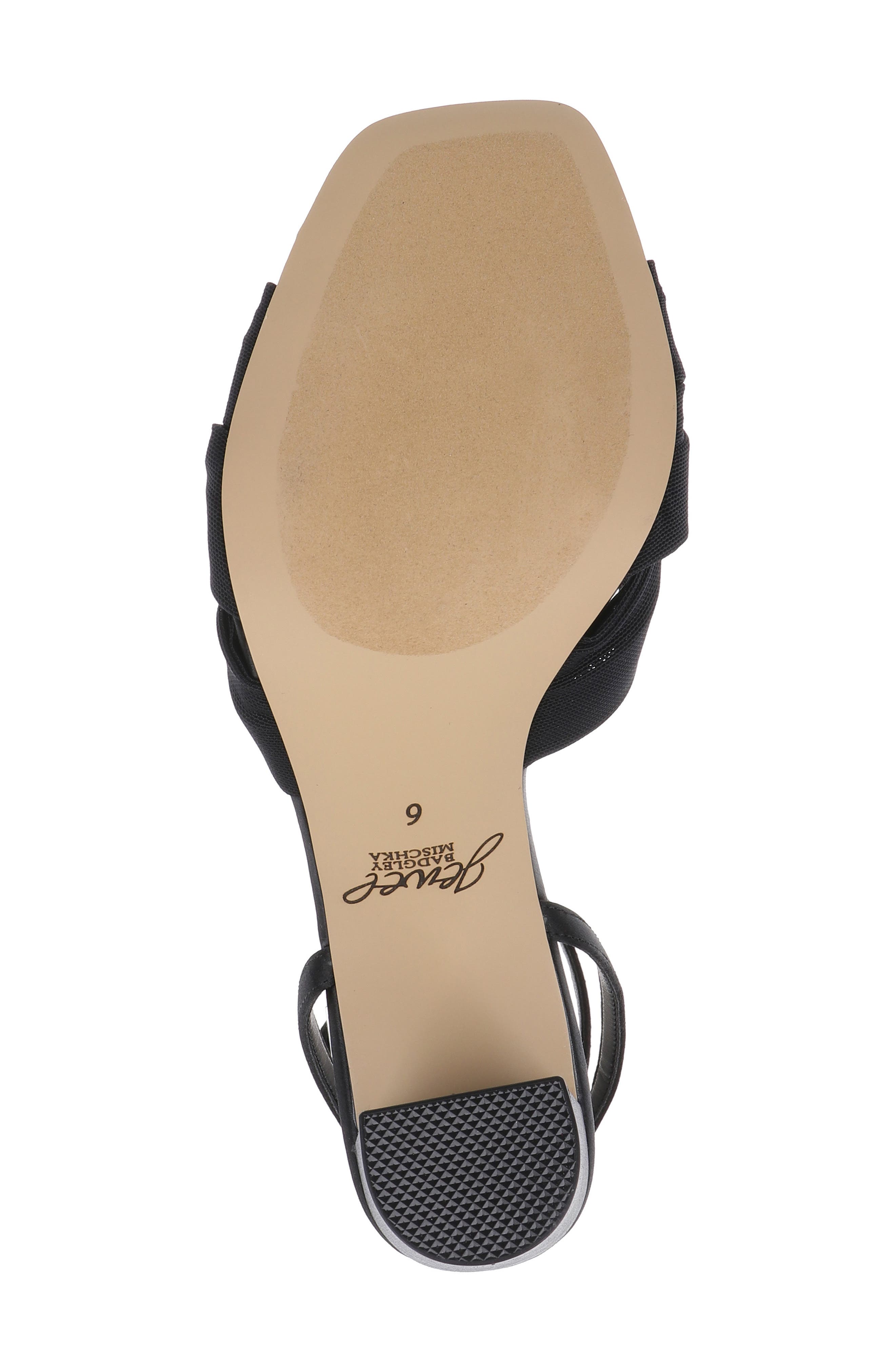 Basma Ankle Sandal, Alternate, color, BLACK SATIN